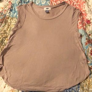 Mauve/nude cap sleeve top.  Thin material.
